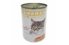 SMARTY Cat Drůbeží chunks, konzerva 410 g