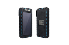 Solární powerbanka 10000mAh se zapalovačem a svítilnou BASS