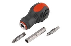 Šroubovák 4v1, PH1, PH2, (-) 4, 5.5mm, CrV, EXTOL PREMIUM