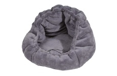 Stahovací pelíšek Adriana 40 cm šedý