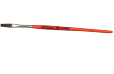 Štětec umělecký plochý S 7235/313 červený 8