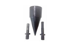 Štípací trn - kužel na dřevo 42 x 100 mm s uchycením SDS+ a 1/2" adaptérem