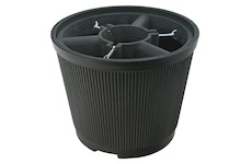 Stojan na vánoční stromek / květináč 10l - šedý