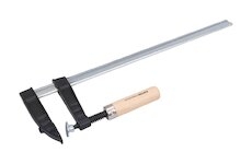Svěrka F - stolařská, 500x120mm, česká buková rukojeť, EXTOL PREMIUM
