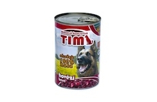 TIM Dog hovězí, konzerva 400 g