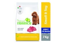 TRAINER Natural Small&Toy Adult hovězí a rýže 7kg