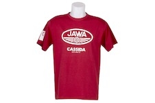triko JAWA edice, CASSIDA (červená bordó, vel. S)