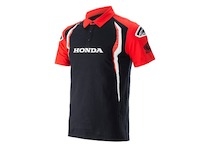 triko s límečkem HONDA, ALPINESTARS (červená/černá, vel. M)