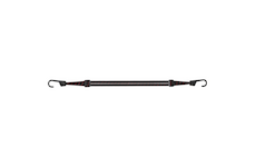 Upínací guma s háčky, 60 cm, černá BUNGEE SPIDER HOOK