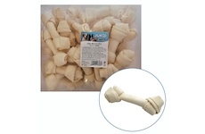 Uzel buvolí bílý JUKO Snacks 13 cm (25 ks)