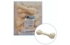 Uzel buvolí bílý JUKO Snacks 18 cm (10 ks)