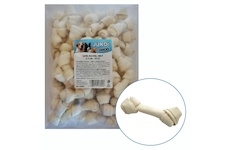 Uzel buvolí bílý JUKO Snacks 6,5 cm (50 ks)