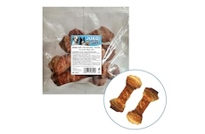 Uzel buvolí obalený kachním masem JUKO Snacks 15 cm (6 ks)