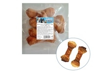 Uzel buvolí obalený kuřecím masem JUKO Snacks 15 cm (6 ks)
