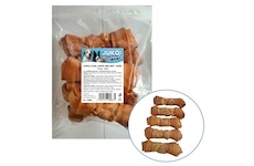 Uzel buvolí uzený obalený kuřecím masem JUKO Snacks 15 cm (6 ks)