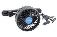 Ventilátor MITCHELL 12V na opěrku hlavy