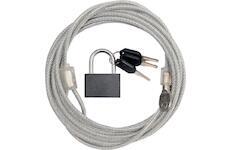 Vorel Ocelové lanko s visacím zámkem TO-77815