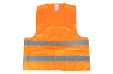 Výstražná vesta oranžová XL z certifikátem AMIO-01735