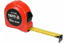 Yato Metr svinovací 10 m x 25mm YT-71156