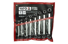 Yato Sada klíčů očkových 8ks 6-22 mm ohnuté YT-0396