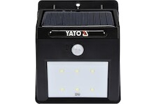 Yato Solární nástěnné svítidlo se snímačem pohybu 6 SMD LED YT-81856