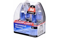 Žárovka 12V  H4  60/55W P43t WHITE LASER  2ks