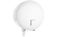 Zásobník Katrin WC Jumbo bílý kov (997016) Gigant L (na role pr. 28cm)