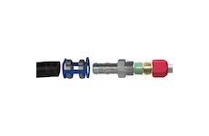 závitová spojka, hadice-trubka, přímá, hadice redukovaná G6 (7.94 mm), trubka 5/16