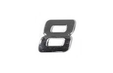 Znak 8 samolepící PLASTIC