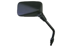 zpětné zrcátko plastové Kawasaki (závit pravý M10), Q-TECH, P